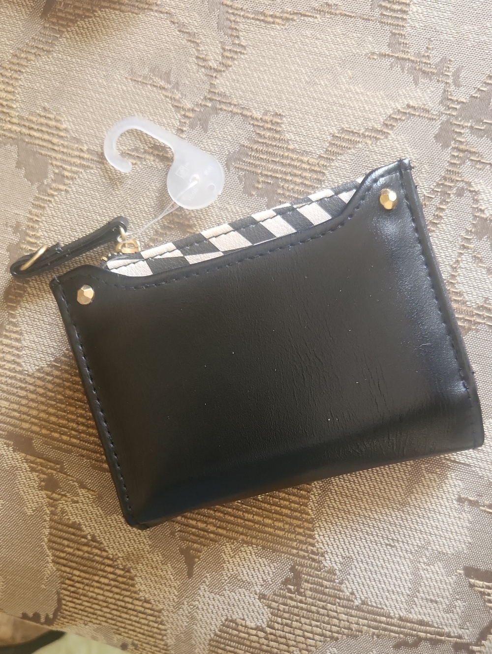 Black Women's Zip Card Holder Wallet - Unbranded